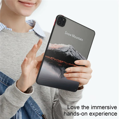 For iPad Pro 11 (2020) / (2021) / (2022) Tablet Case PC+TPU Pattern Slim Cover