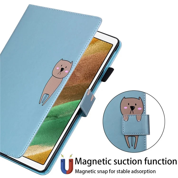 For Samsung Galaxy Tab A7 Lite 8.7-inch Leather Case Card Slots Tablet Cover