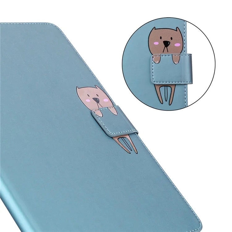 For Samsung Galaxy Tab A7 Lite 8.7-inch Leather Case Card Slots Tablet Cover