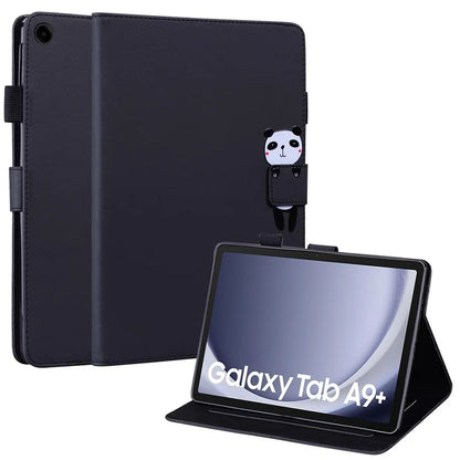 For Samsung Galaxy Tab A9+ Tablet Case Leather Cover Cartoon Animal Pattern