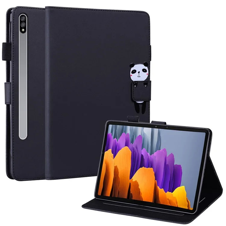 For Samsung Galaxy Tab S8 Leather Case Stand Tablet Cover Card Slots