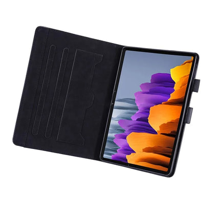 For Samsung Galaxy Tab S8 Leather Case Stand Tablet Cover Card Slots