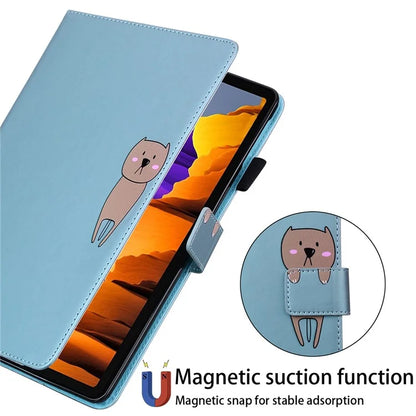 For Samsung Galaxy Tab S8 Leather Case Stand Tablet Cover Card Slots