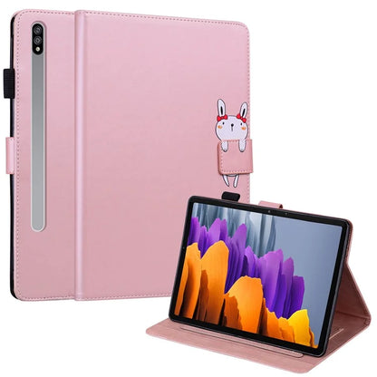 For Samsung Galaxy Tab S8 Leather Case Stand Tablet Cover Card Slots