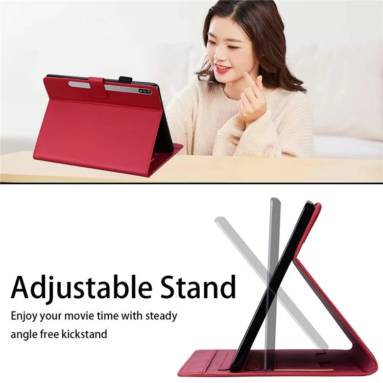 For Samsung Galaxy Tab S8 Leather Case Stand Tablet Cover Card Slots
