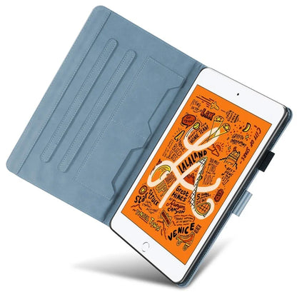 For iPad mini (2019) 7.9 inch / mini 4 / mini 3 / mini 2 / mini Tablet Case Leather Card Holder Cover