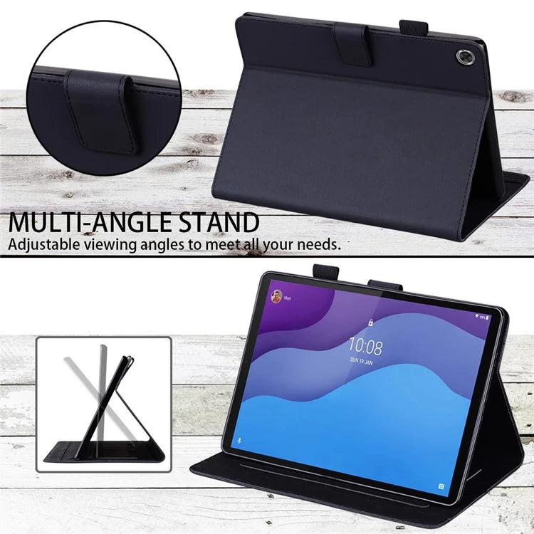 For Lenovo Tab M10 HD Gen 2 Tablet Case Card Slots Folding Stand Protective Cover
