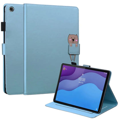 For Lenovo Tab M10 HD Gen 2 Tablet Case Card Slots Folding Stand Protective Cover