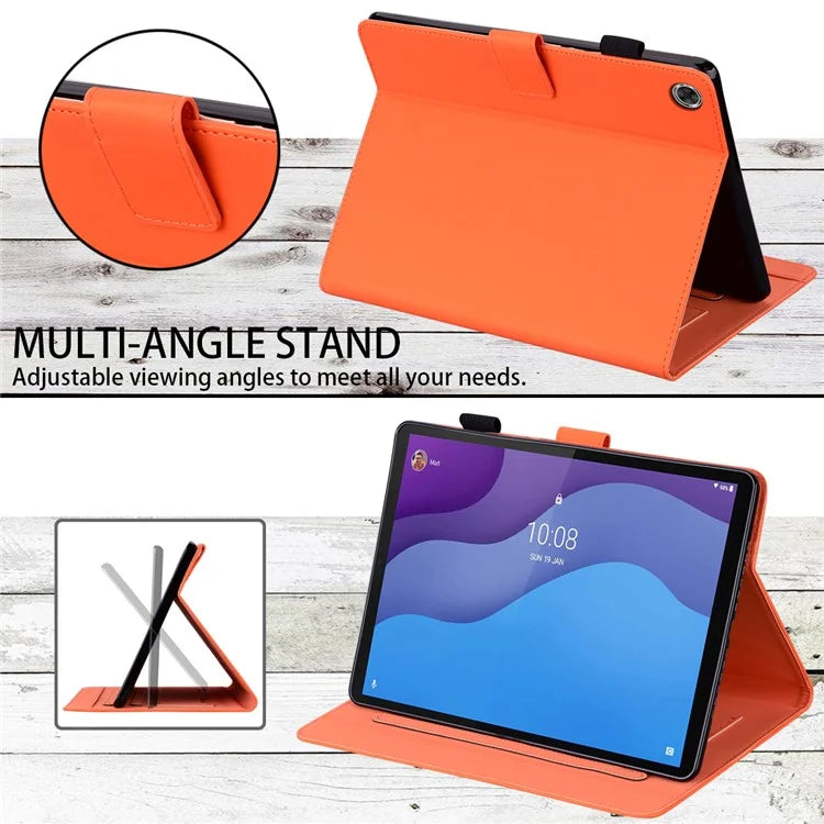 For Lenovo Tab M10 HD Gen 2 Tablet Case Card Slots Folding Stand Protective Cover