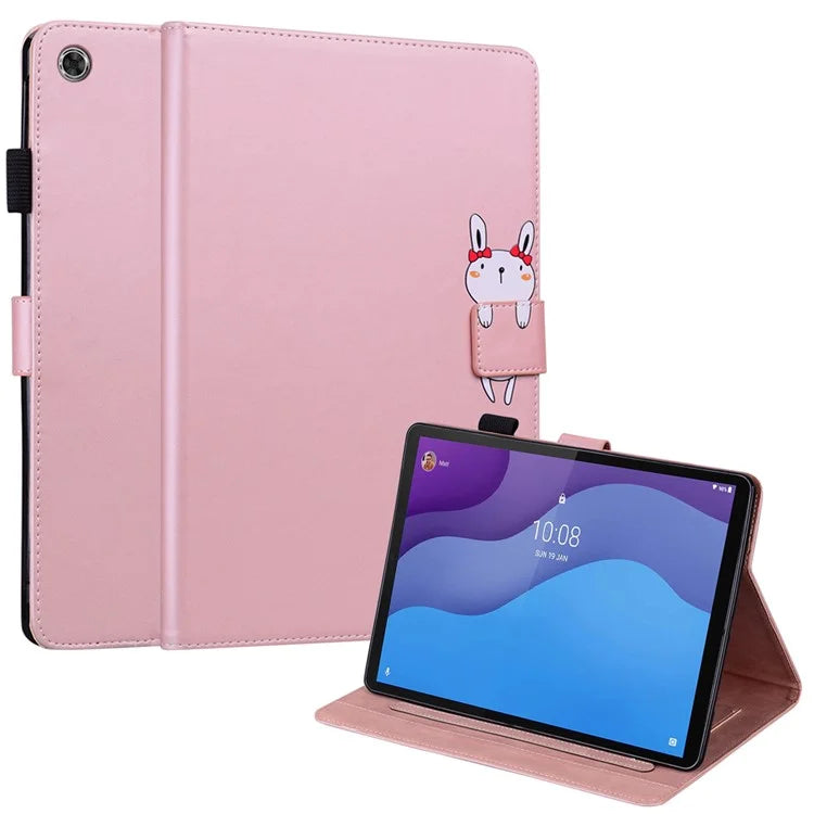 For Lenovo Tab M10 HD Gen 2 Tablet Case Card Slots Folding Stand Protective Cover