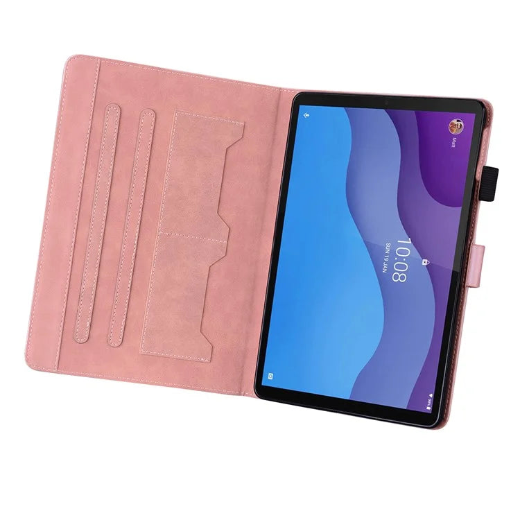 For Lenovo Tab M10 HD Gen 2 Tablet Case Card Slots Folding Stand Protective Cover