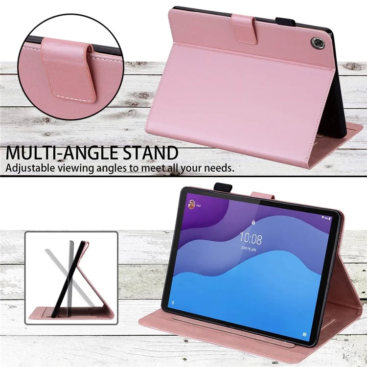 For Lenovo Tab M10 HD Gen 2 Tablet Case Card Slots Folding Stand Protective Cover