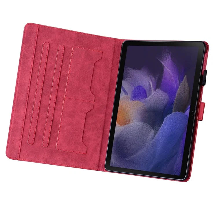 For Samsung Galaxy Tab A 8.0 (2019) Case Card Slots Leather Tablet Cover