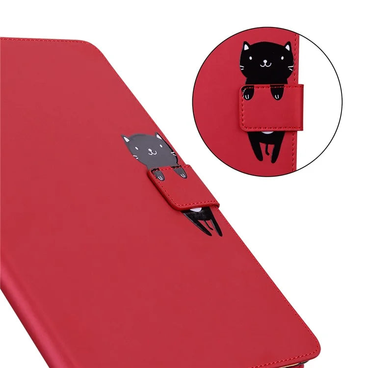 For Samsung Galaxy Tab A 8.0 (2019) Case Card Slots Leather Tablet Cover
