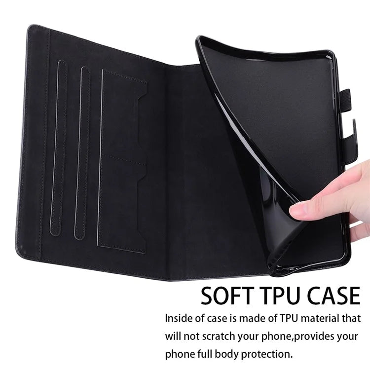 For Samsung Galaxy Tab A 8.0 (2019) Case Card Slots Leather Tablet Cover