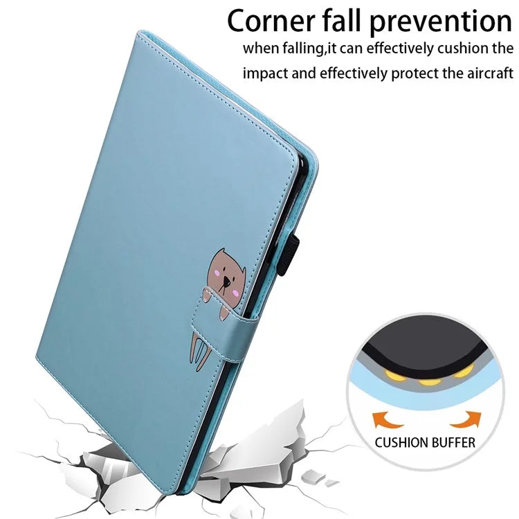 For Samsung Galaxy Tab A 8.0 (2019) Case Card Slots Leather Tablet Cover