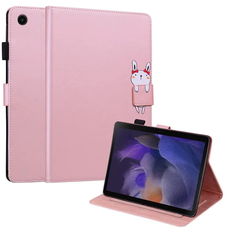 For Samsung Galaxy Tab A 8.0 (2019) Case Card Slots Leather Tablet Cover