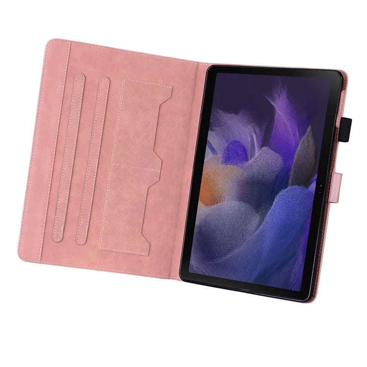 For Samsung Galaxy Tab A 8.0 (2019) Case Card Slots Leather Tablet Cover