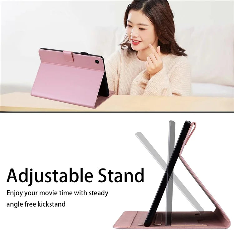 For Samsung Galaxy Tab A 8.0 (2019) Case Card Slots Leather Tablet Cover