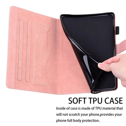 For Samsung Galaxy Tab A 8.0 (2019) Case Card Slots Leather Tablet Cover