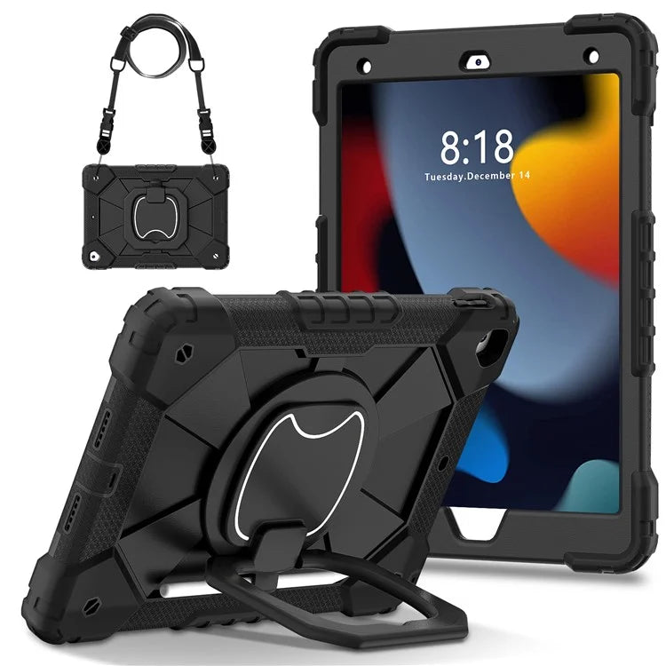 C3 Tablet Case for iPad 10.2 (2019) / (2020) / (2021) Kids Friendly Cover with Shoulder Strap Rotating Handle