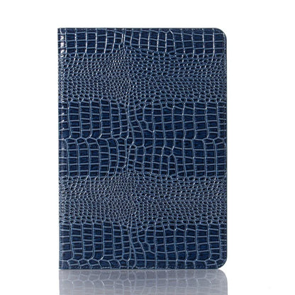 For Samsung Galaxy Tab S9+ Leather Case Stand Wallet Tablet Cover Crocodile Texture