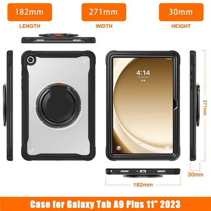 For Samsung Galaxy Tab A9+ SM-X210 / X216 / X218 Kids Case Protective Cover with Handle Grip