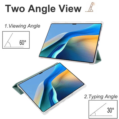 For Huawei MatePad Pro 13.2 Tablet Leather Case Tri-fold Stand Pen Slot Cover