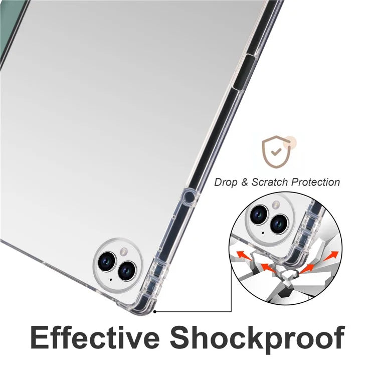 For Huawei MatePad Pro 13.2 Tablet Leather Case Tri-fold Stand Pen Slot Cover