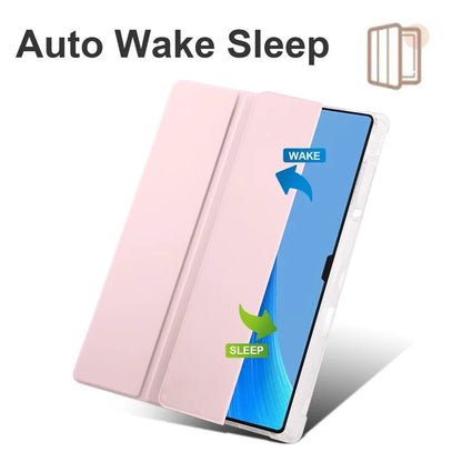 For Huawei MatePad Pro 13.2 Tablet Leather Case Tri-fold Stand Pen Slot Cover