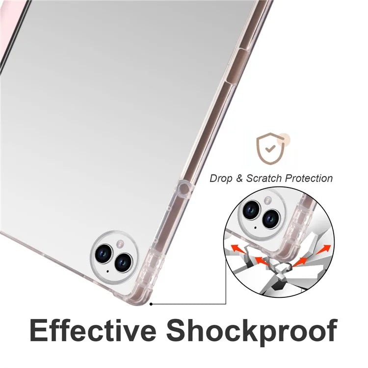 For Huawei MatePad Pro 13.2 Tablet Leather Case Tri-fold Stand Pen Slot Cover