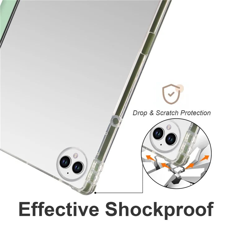 For Huawei MatePad Pro 13.2 Tablet Leather Case Tri-fold Stand Pen Slot Cover