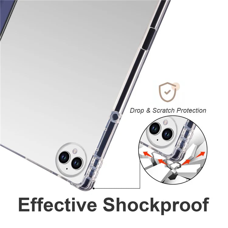 For Huawei MatePad Pro 13.2 Tablet Leather Case Tri-fold Stand Pen Slot Cover