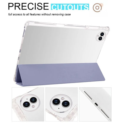 For Huawei MatePad Pro 13.2 Tablet Leather Case Tri-fold Stand Pen Slot Cover