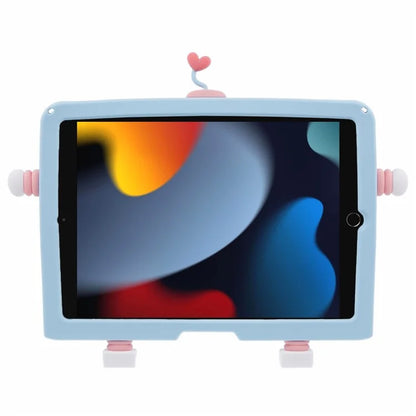 For iPad 10.2 (2021) / (2020) / (2019) / iPad Air 10.5 inch (2019) / Pro 10.5-inch (2017) Silicone Case with Lanyard