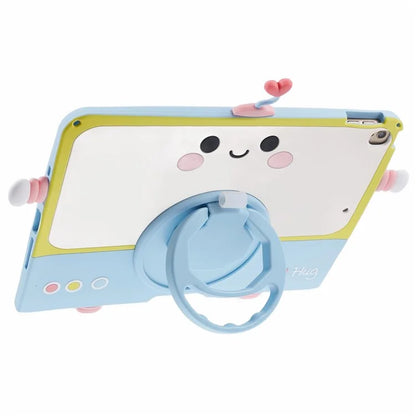 For iPad 10.2 (2021) / (2020) / (2019) / iPad Air 10.5 inch (2019) / Pro 10.5-inch (2017) Silicone Case with Lanyard