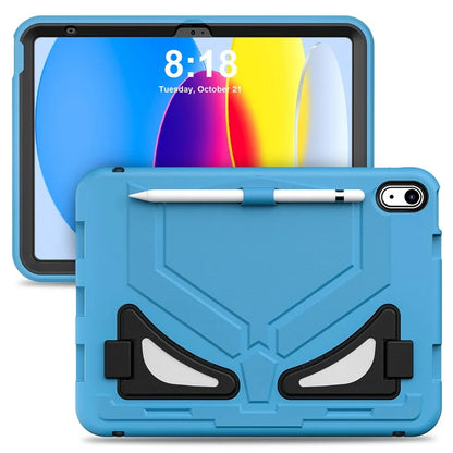 For iPad 10.9 (2022) Leopard Style Case Rugged Drop Protection Cover with Kickstand