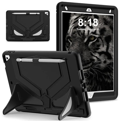 For iPad 10.2 (2019) / (2020) / (2021) Protective Cover Leopard Style Kickstand Tablet Case
