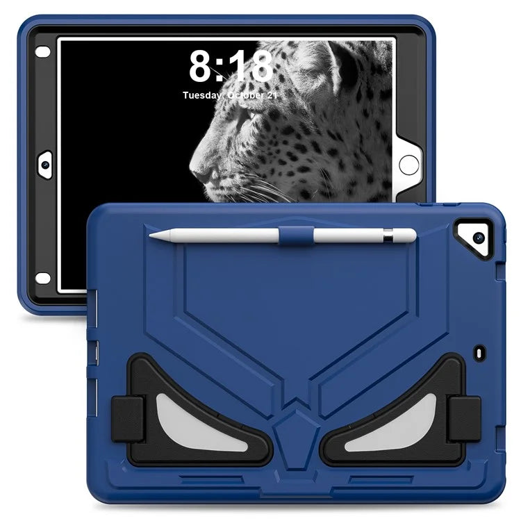 For iPad 9.7-inch (2017) / (2018) / iPad Air 2 / iPad Pro 9.7 inch (2016) Case Kickstand Tablet Cover Leopard Style