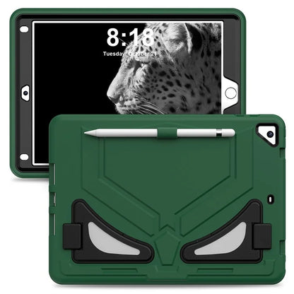 For iPad 9.7-inch (2017) / (2018) / iPad Air 2 / iPad Pro 9.7 inch (2016) Case Kickstand Tablet Cover Leopard Style