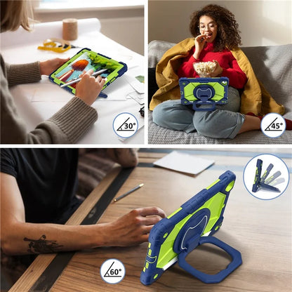 C3 for iPad Pro 9.7 inch (2016) / iPad 9.7-inch (2017) / (2018) Tablet Case Cover Handle Kickstand
