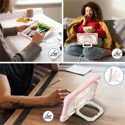 C3 for iPad Pro 9.7 inch (2016) / iPad 9.7-inch (2017) / (2018) Tablet Case Cover Handle Kickstand