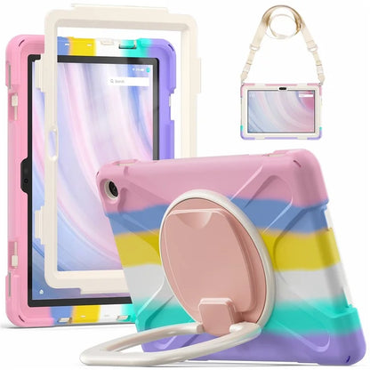 For Amazon Fire HD 10 (2023) Case Kickstand Rugged Tablet Cover with Shoulder Strap