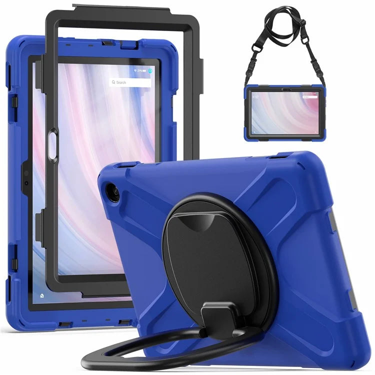 For Amazon Fire HD 10 (2023) Case Kickstand Rugged Tablet Cover with Shoulder Strap
