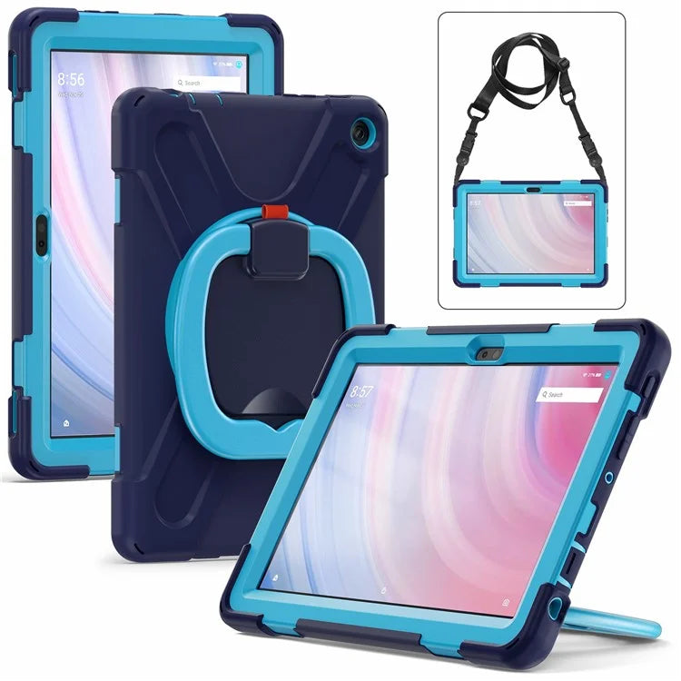 For Amazon Fire HD 10 (2023) Case Kickstand Rugged Tablet Cover with Shoulder Strap