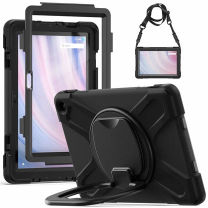 For Amazon Fire HD 10 (2023) Case Kickstand Rugged Tablet Cover with Shoulder Strap
