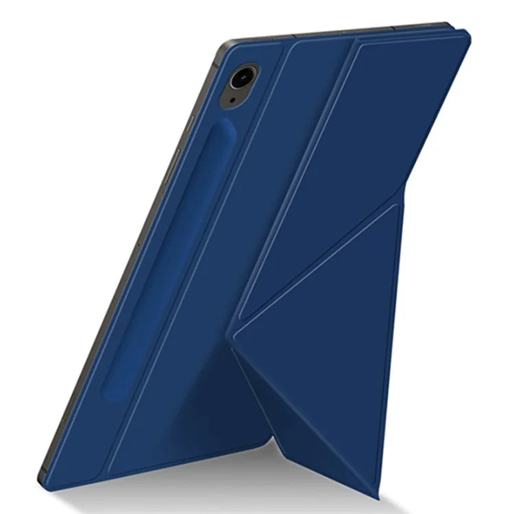 For Samsung Galaxy Tab S9 FE Case Magnetic V-fold Stand Tablet Cover with Auto Sleep  /  Wake