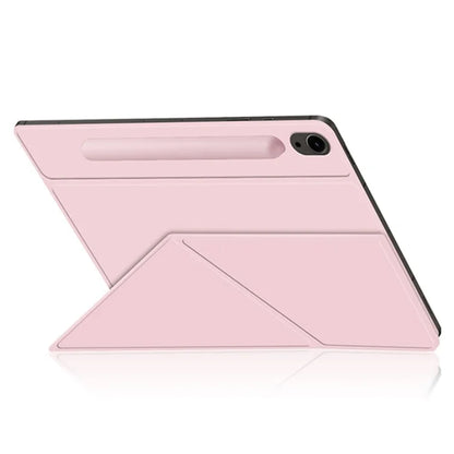For Samsung Galaxy Tab S9 FE Case Magnetic V-fold Stand Tablet Cover with Auto Sleep  /  Wake
