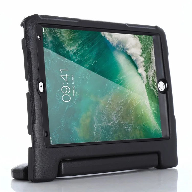 For iPad 10.2 (2021)  /  (2020)  /  (2019) Case EVA Anti-drop Protective Tablet Cover with Front Lid and Kickstand Handle