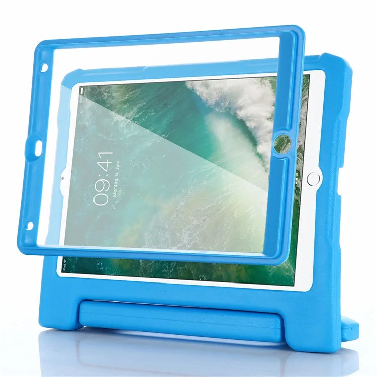 For iPad Air (2013)  /  Air 2  /  iPad 9.7-inch (2017)  /  (2018) Case EVA Kickstand Tablet Cover with PET Screen Film